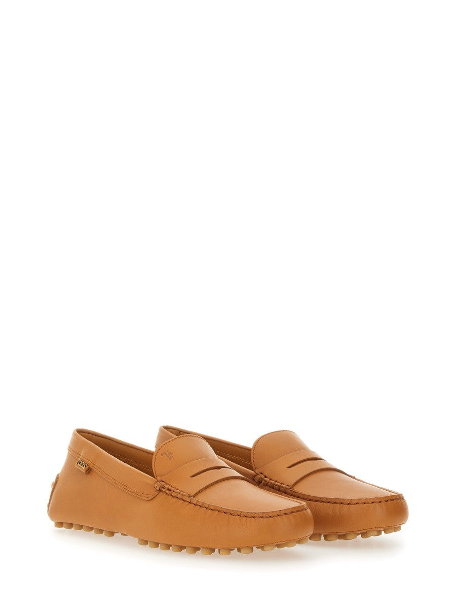 LEATHER "GOMMINO" LOAFER