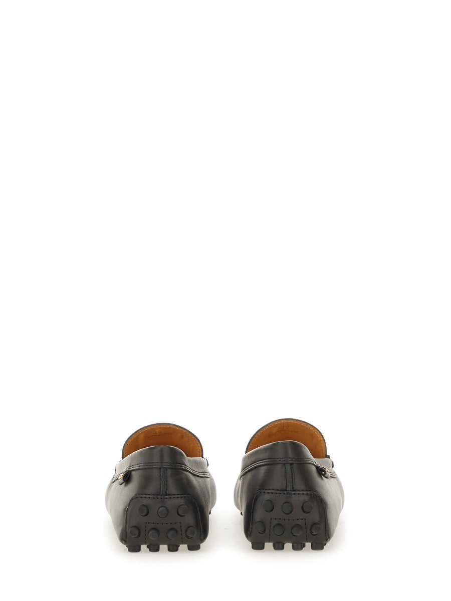 LEATHER "GOMMINO" LOAFER