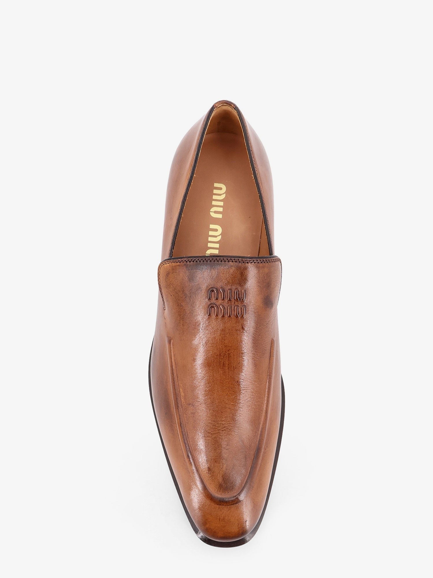 Leather loafers