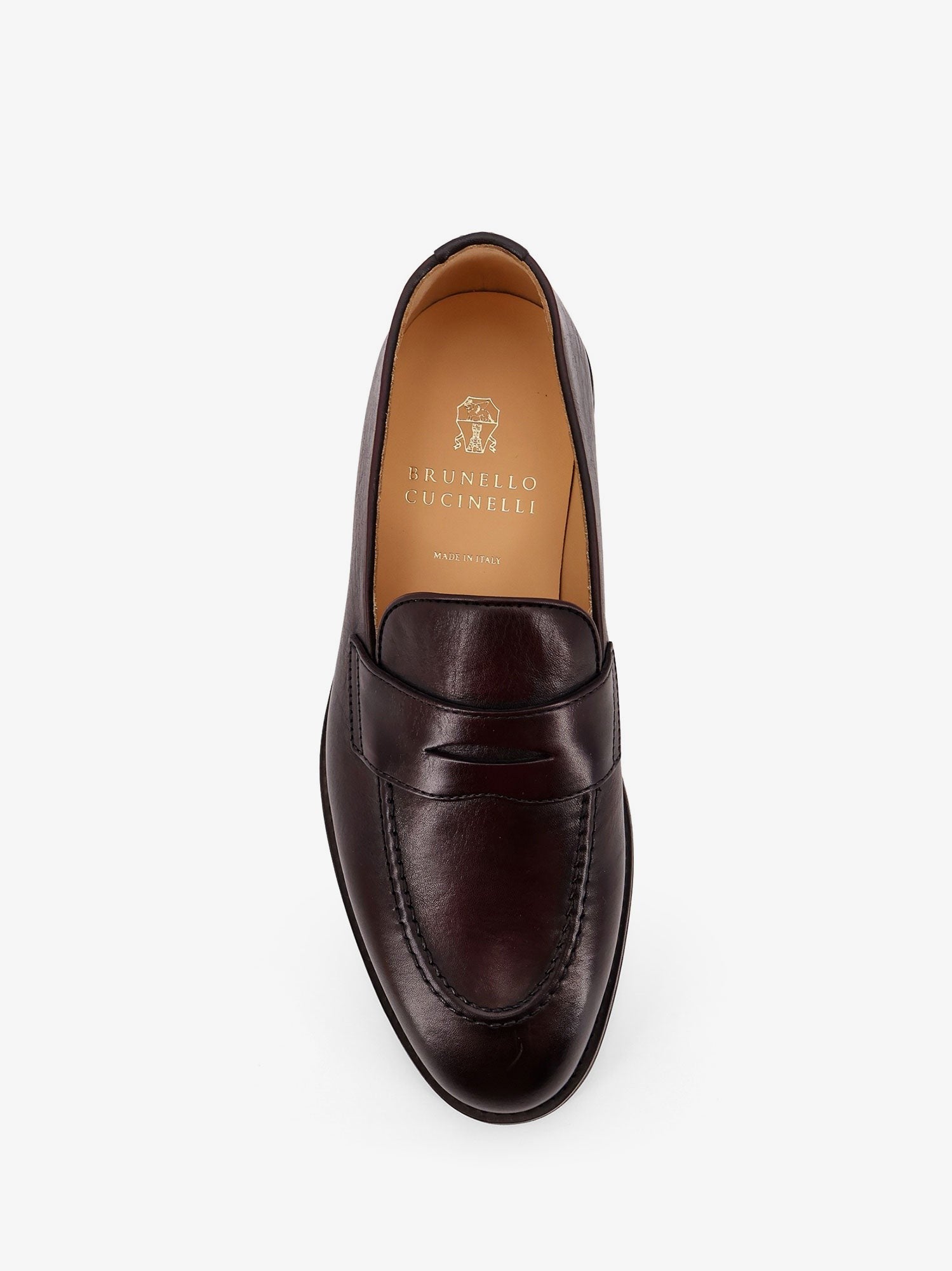 Leather loafers