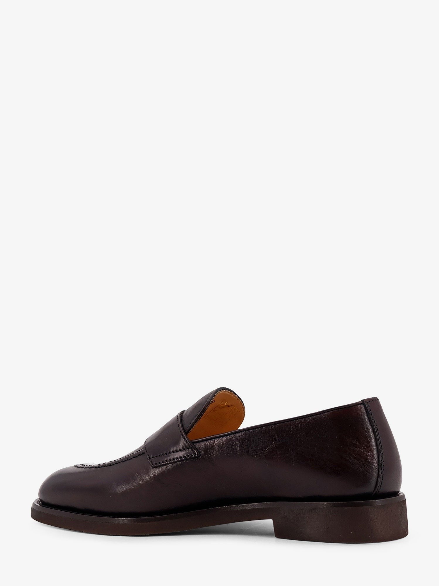 Leather loafers