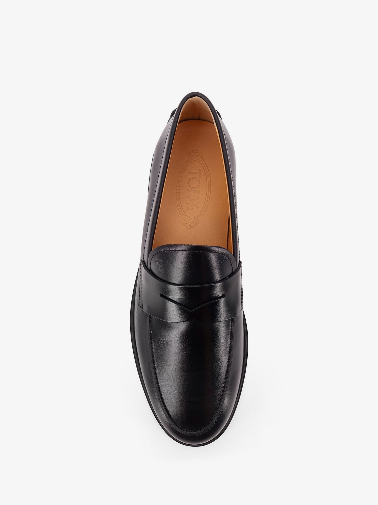 Leather loafers