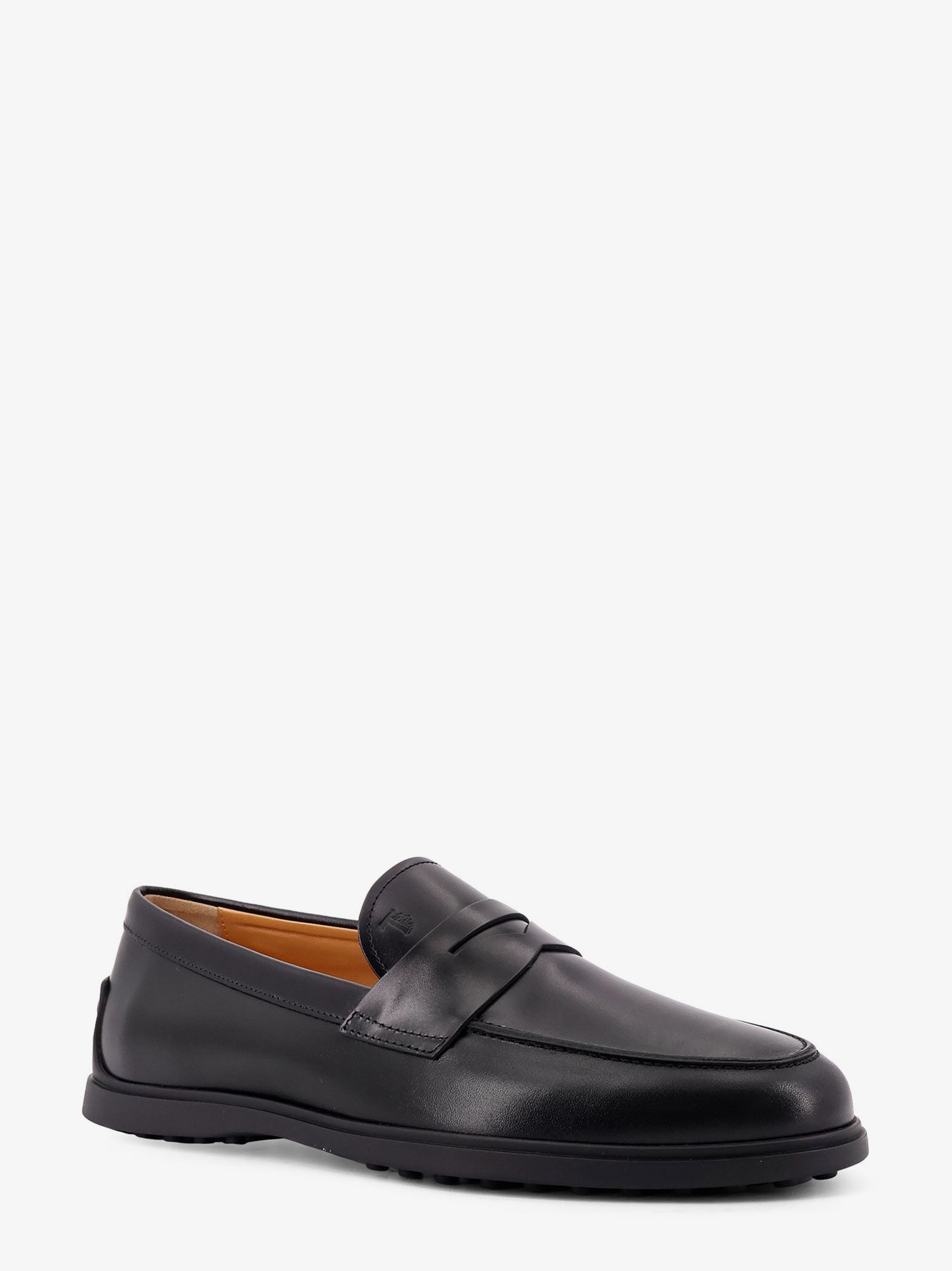 Leather loafers