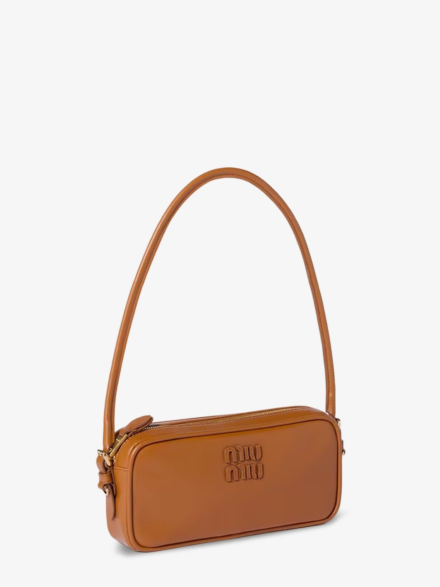 Leather shoulder bag