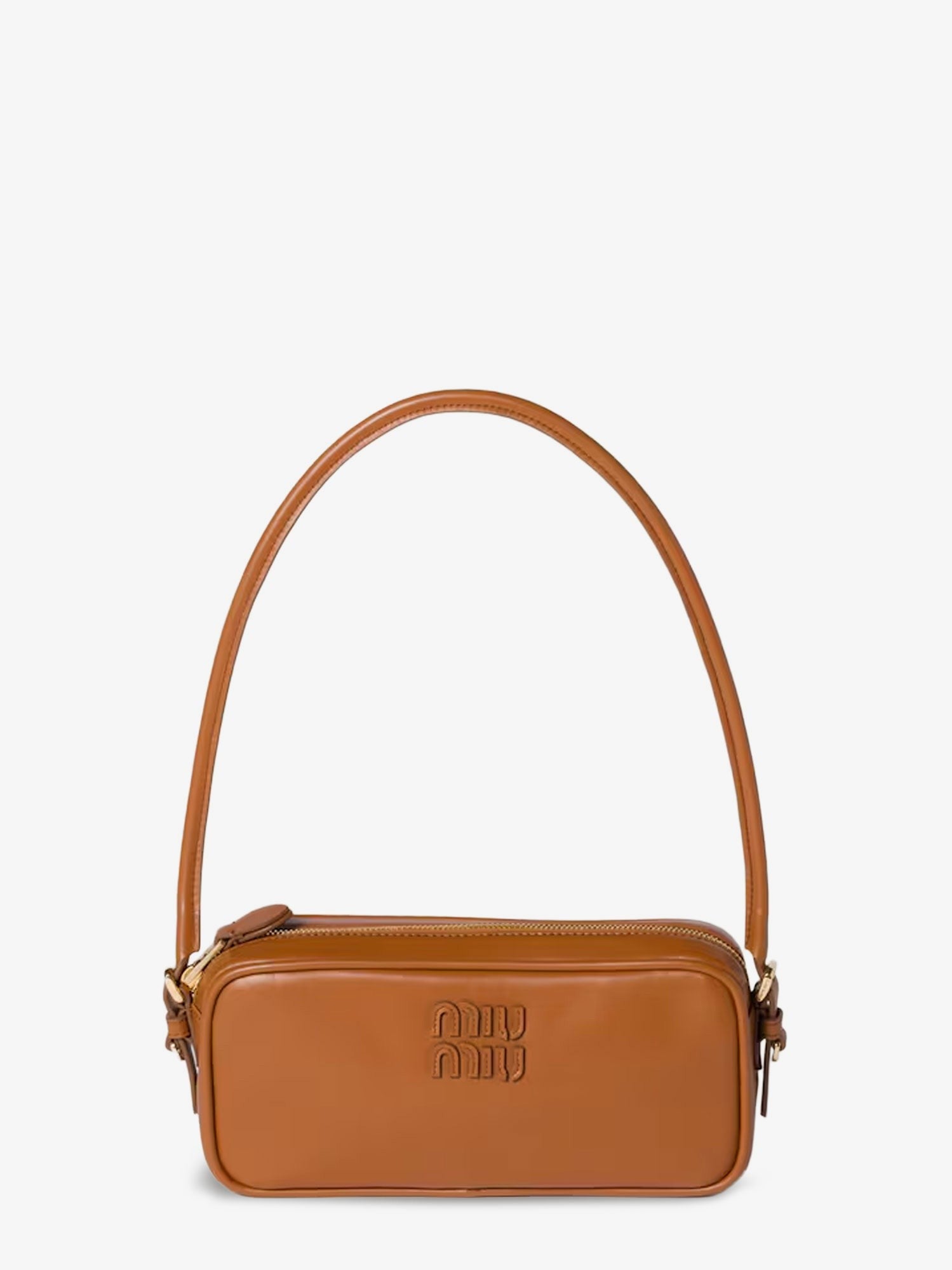 Leather shoulder bag