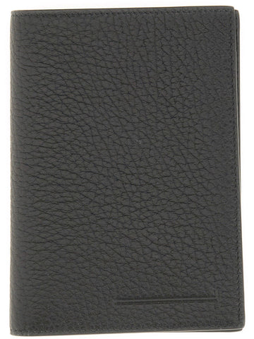 LEATHER "T" CARD HOLDER