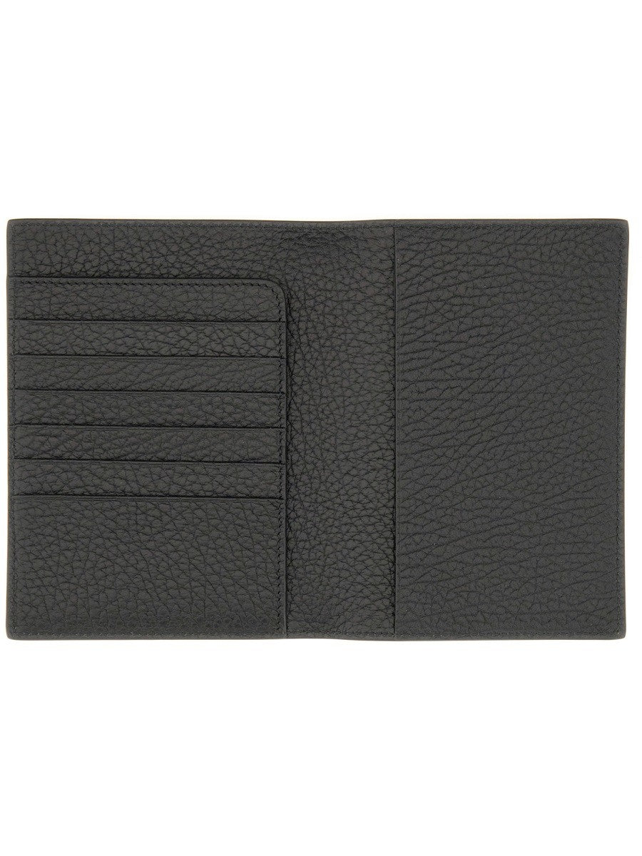 LEATHER "T" CARD HOLDER