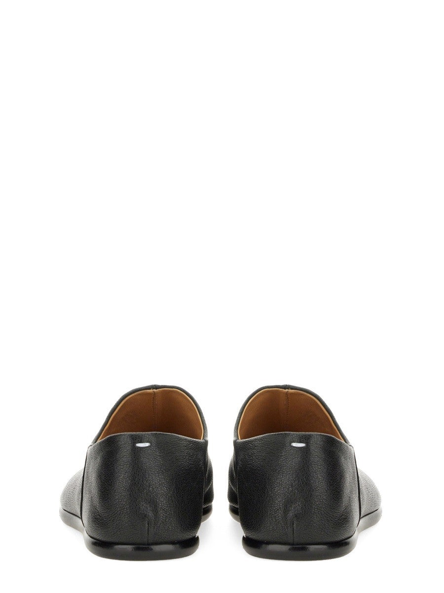 LEATHER TABI MULES