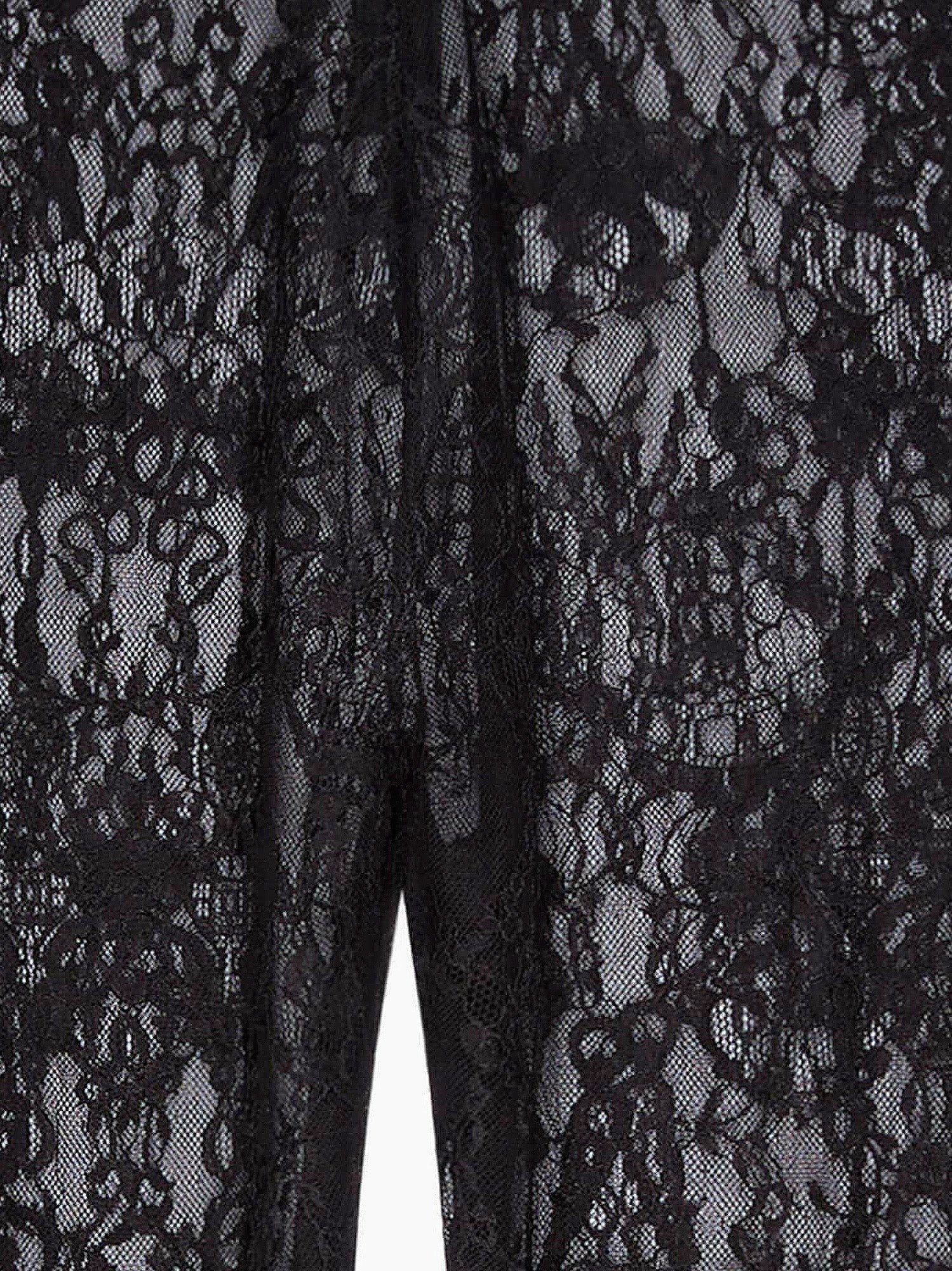 Leggings in chandelier lace