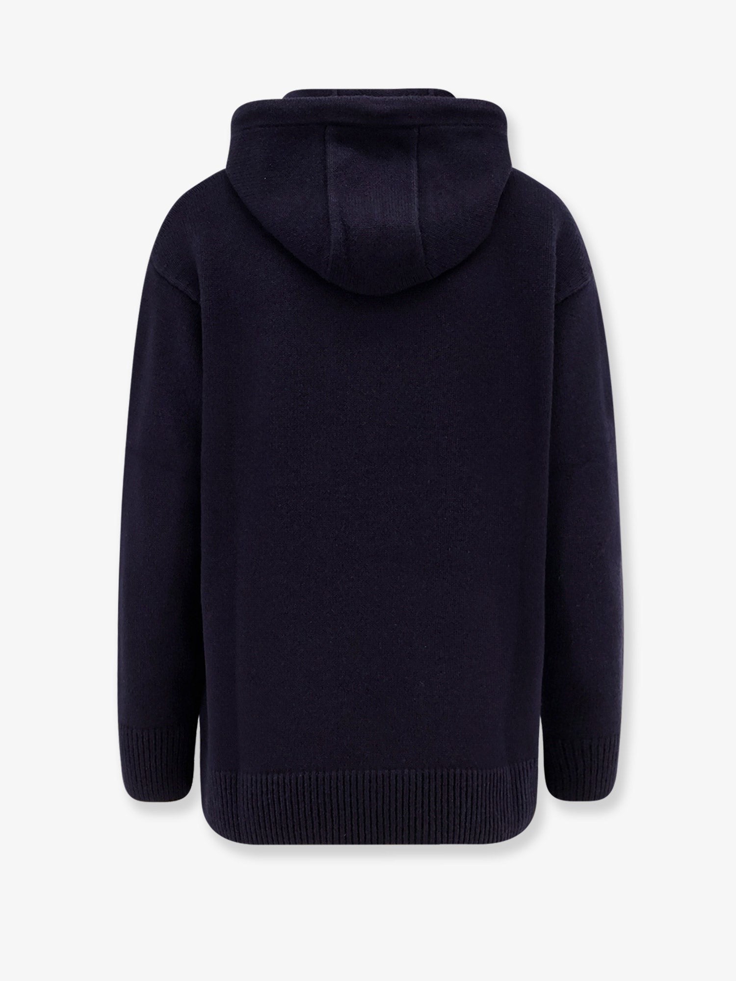 Liana cashmere and wool hooded sweater