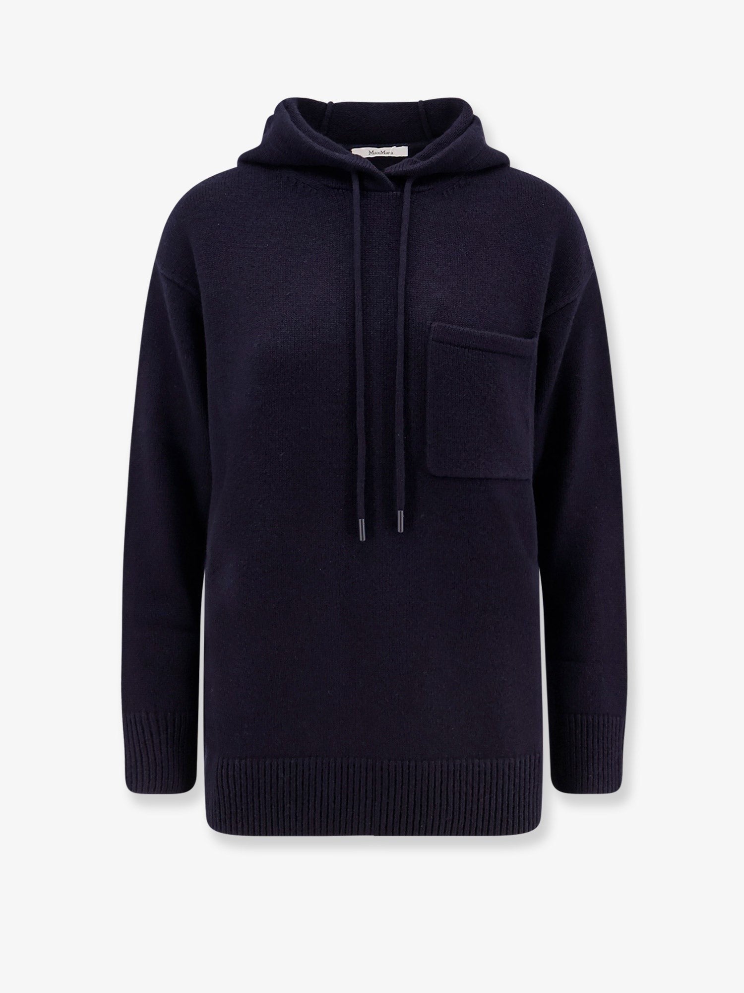 Liana cashmere and wool hooded sweater