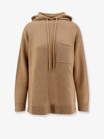 Liana wool and cashmere hooded sweater