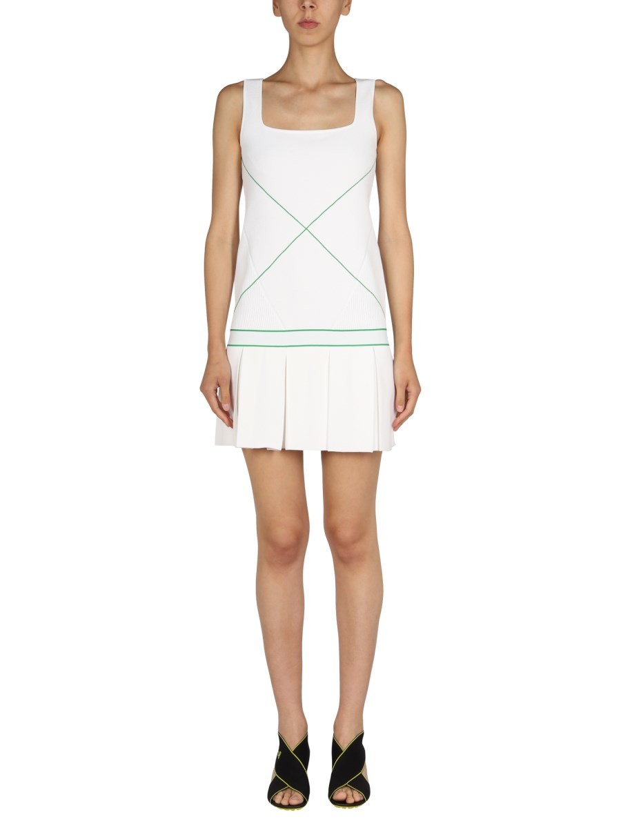 LOGO EMBROIDERY DRESS