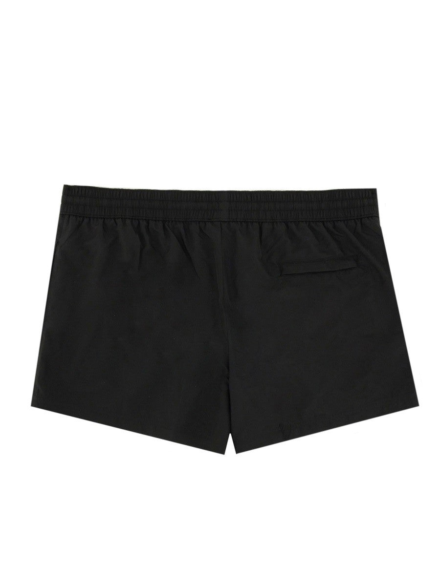 LOGO PLAQUE SWIMSUIT