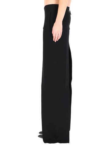 LONG SKIRT WITH CENTER SLITS
