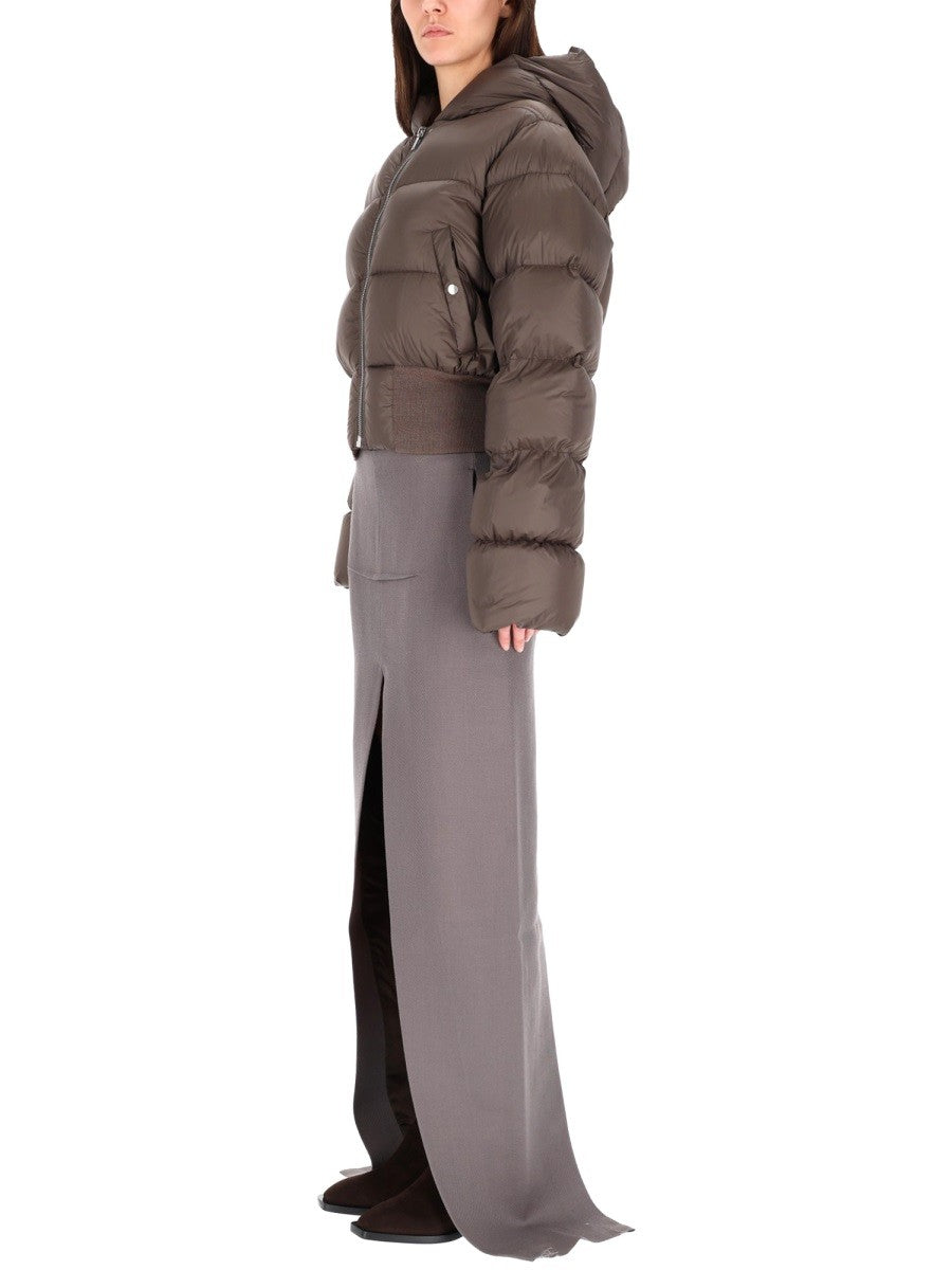 LONG SKIRT WITH CENTER SLITS