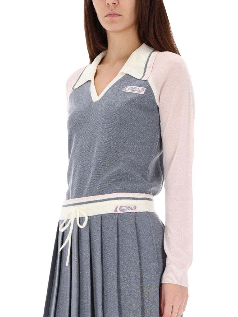 LONG SLEEVE TENNIS POLO SHIRT
