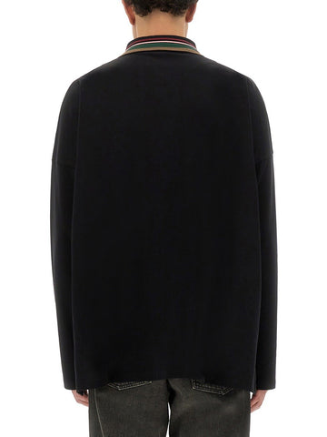 LONG-SLEEVED POLO SHIRT