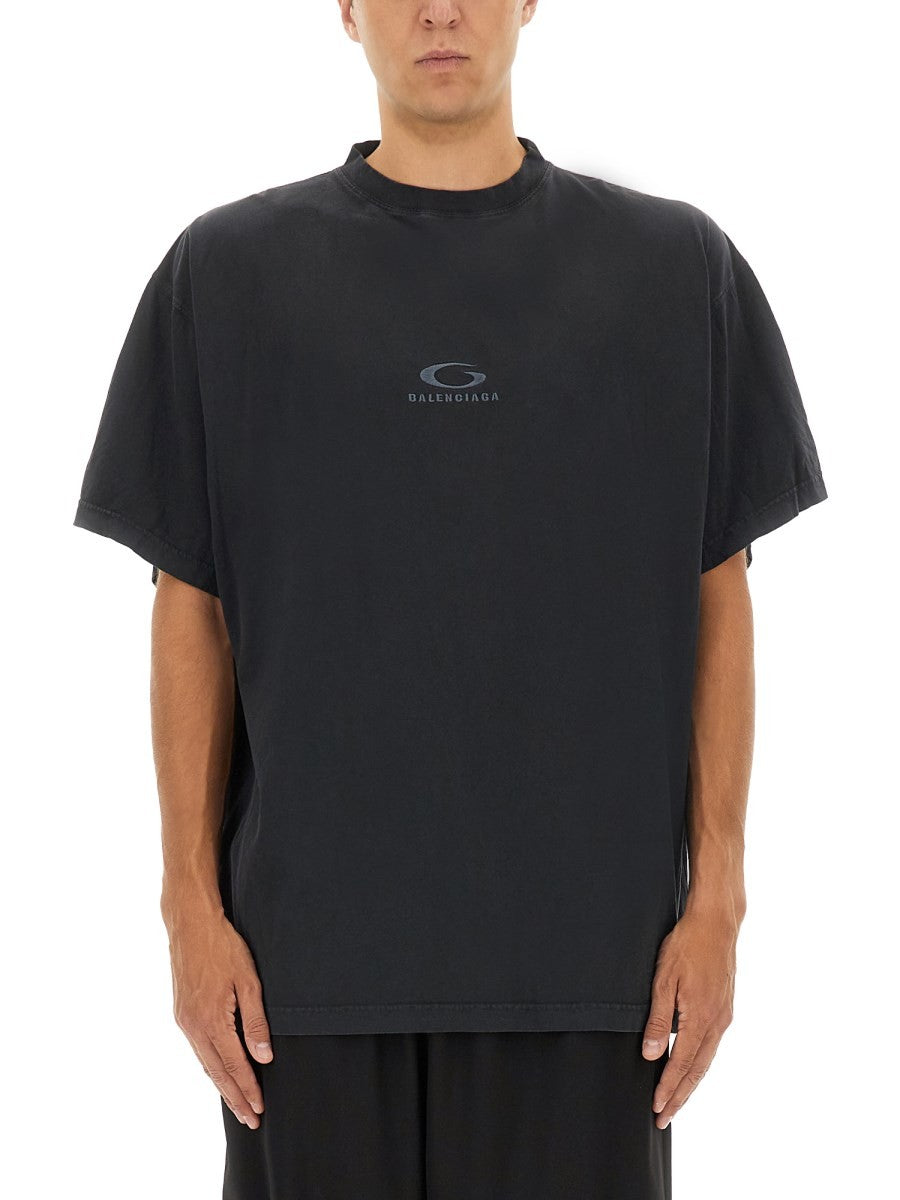 "LOOP SPORTS ICON" T-SHIRT WITH LOGO