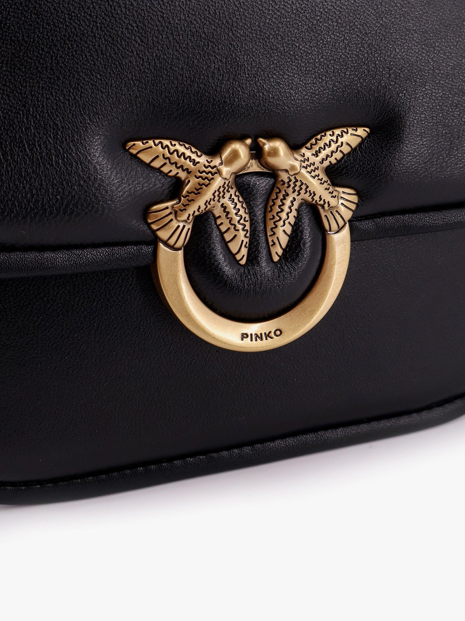 Love Box leather crossbody bag