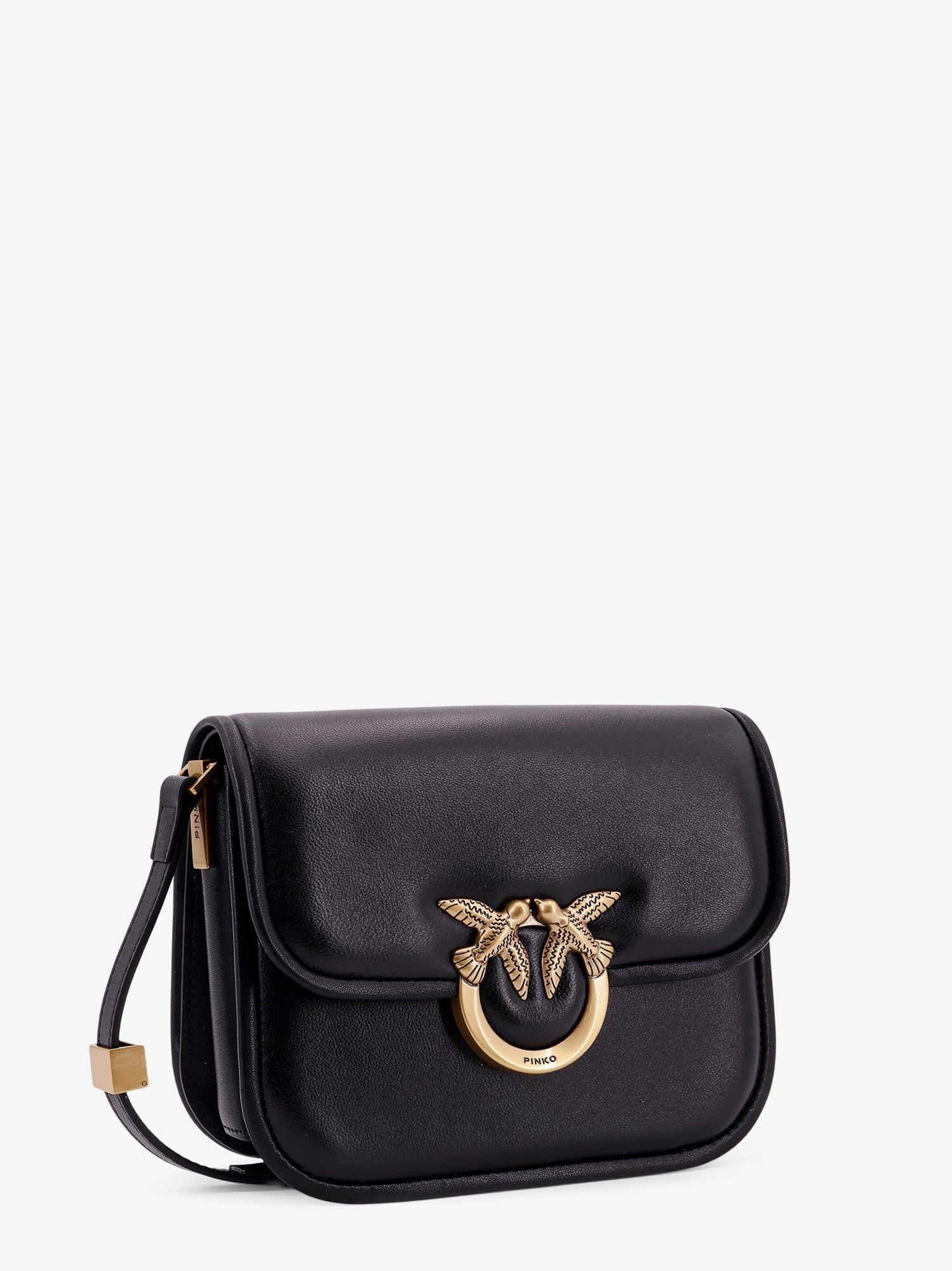 Love Box leather crossbody bag