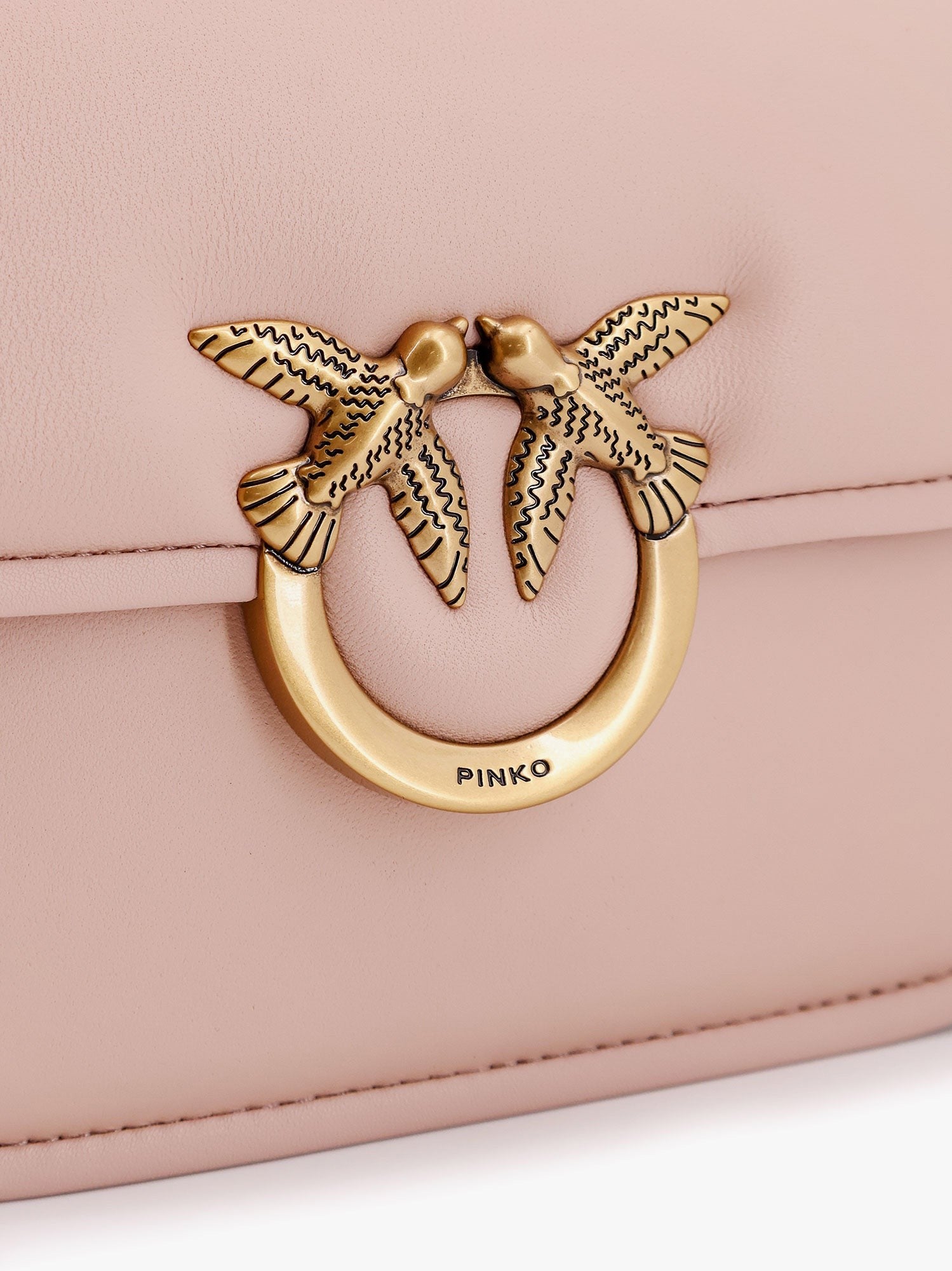 Love Box leather crossbody bag