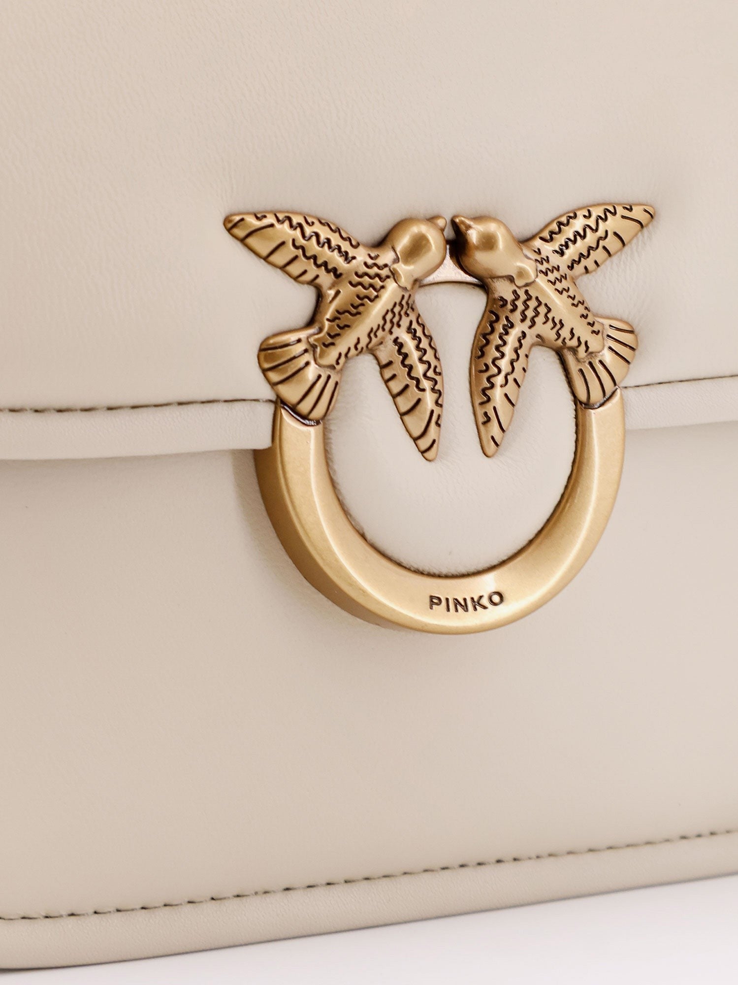 Love Box leather crossbody bag