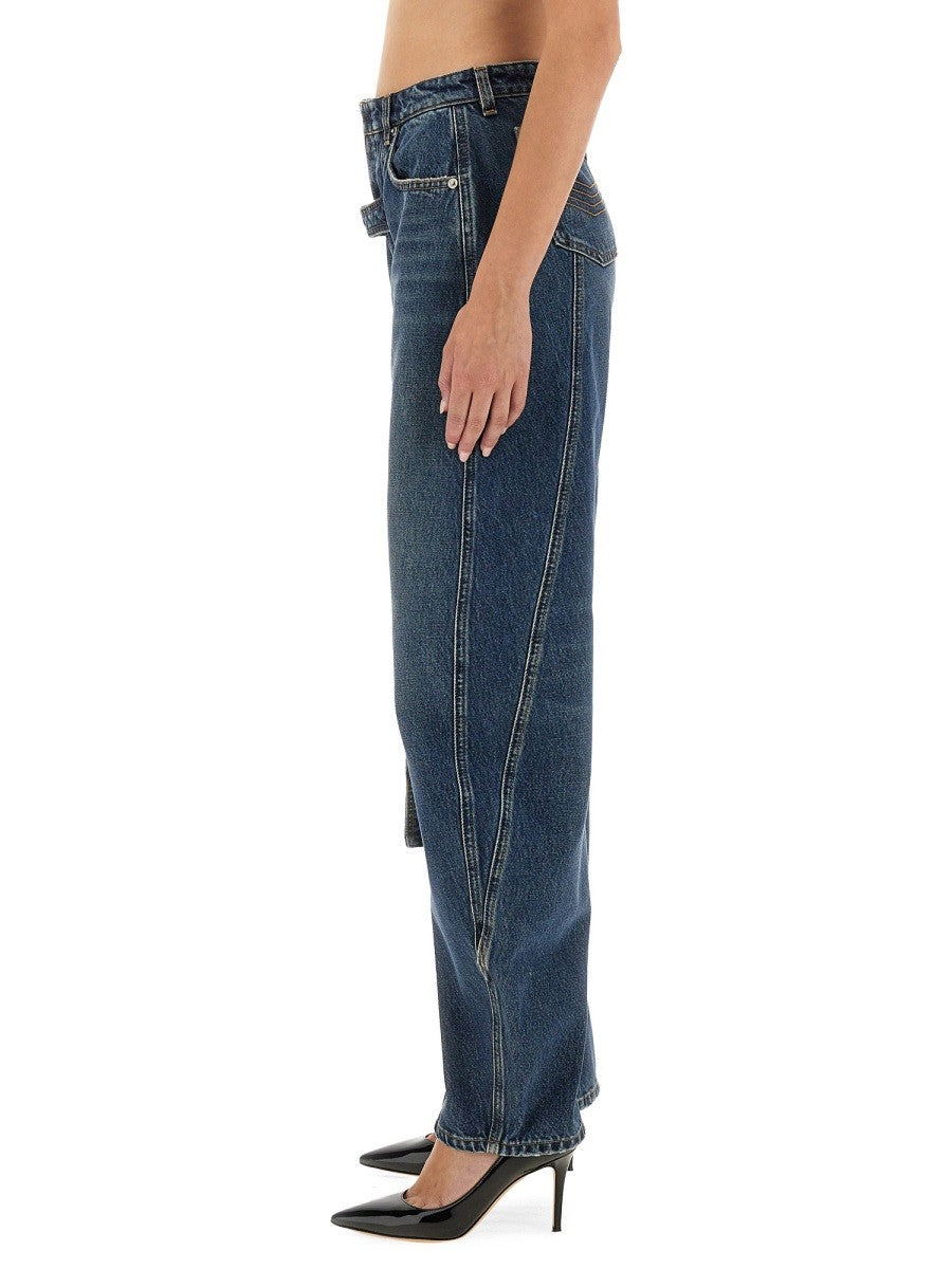 LOW-RISE JEANS
