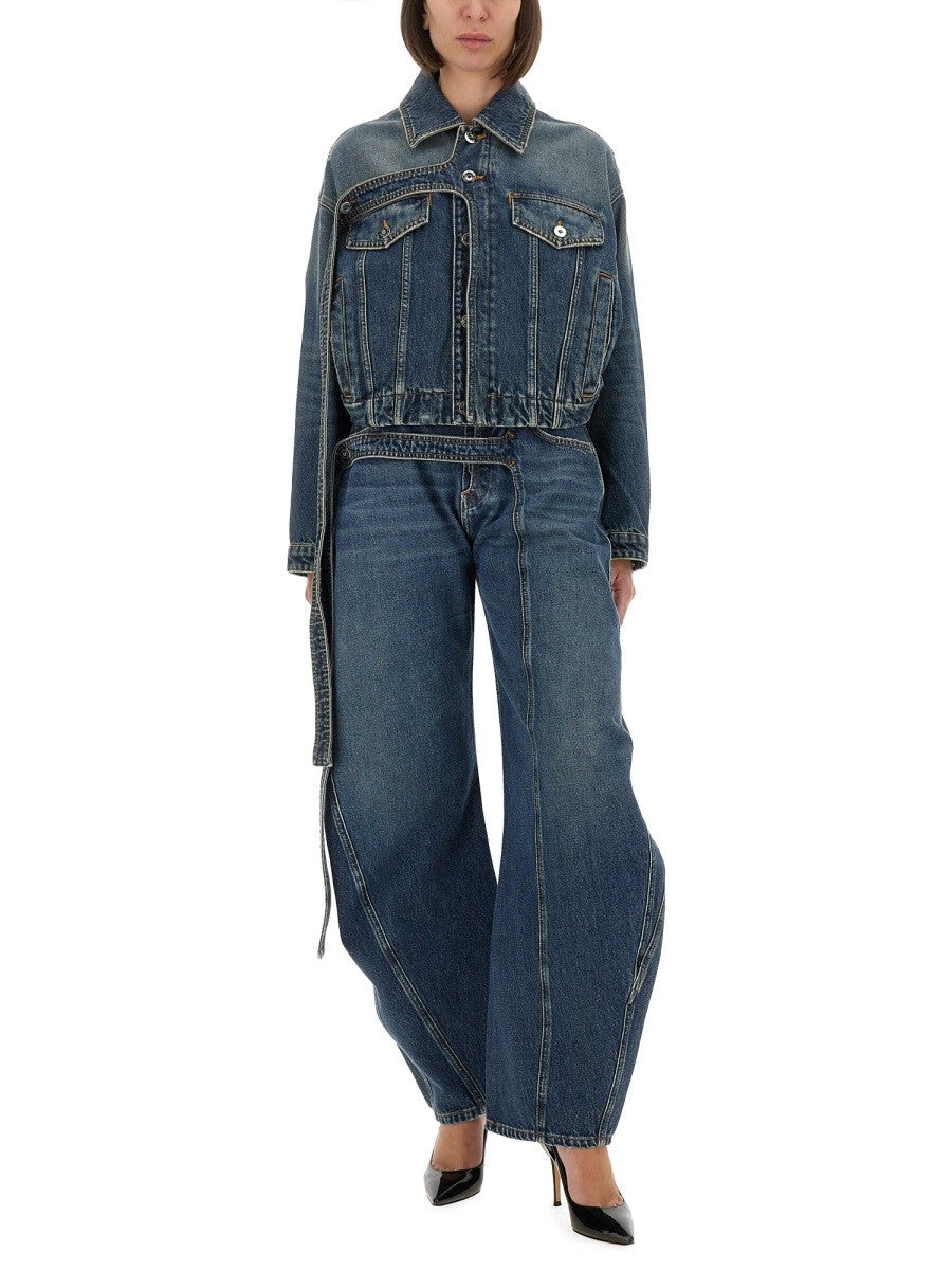 LOW-RISE JEANS