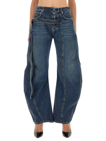 LOW-RISE JEANS