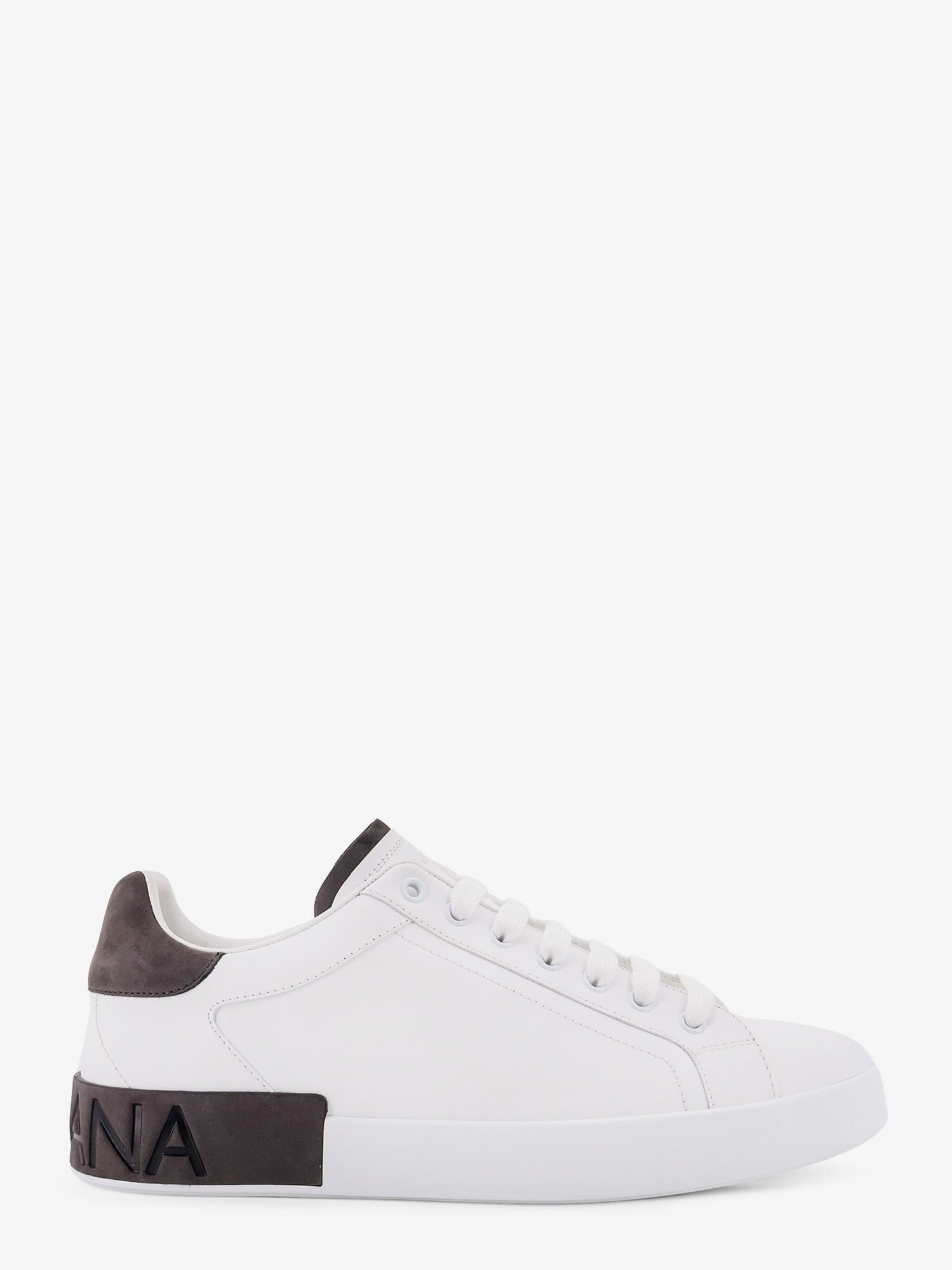 Low-top leather sneakers