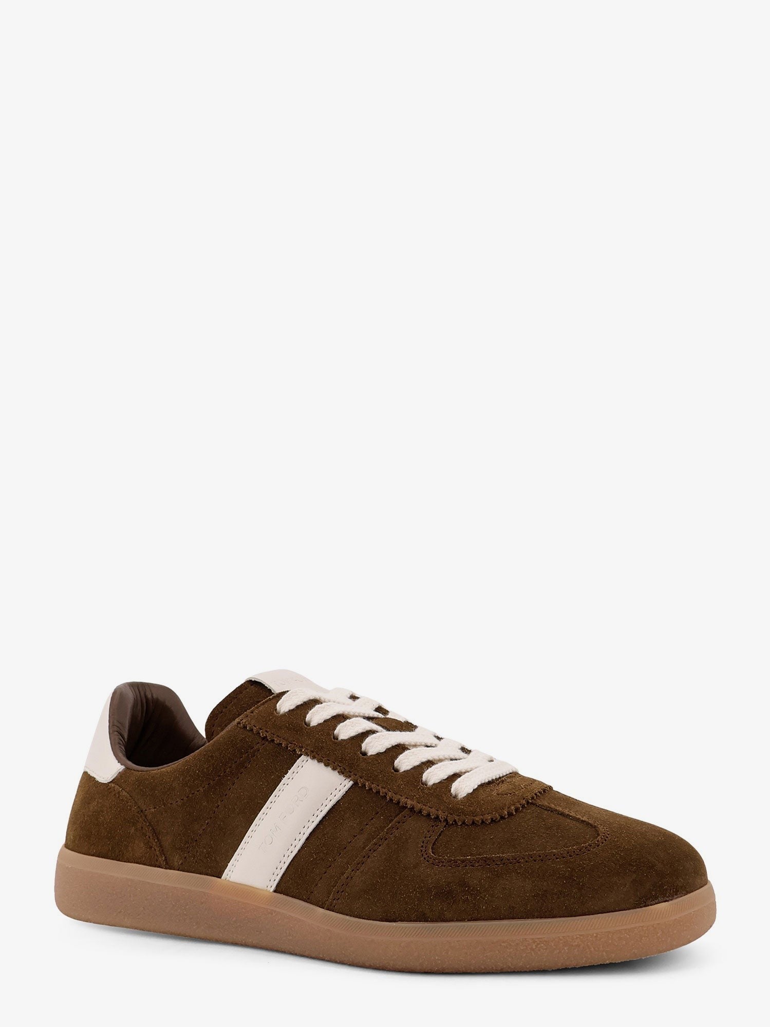 Low-top suede sneakers