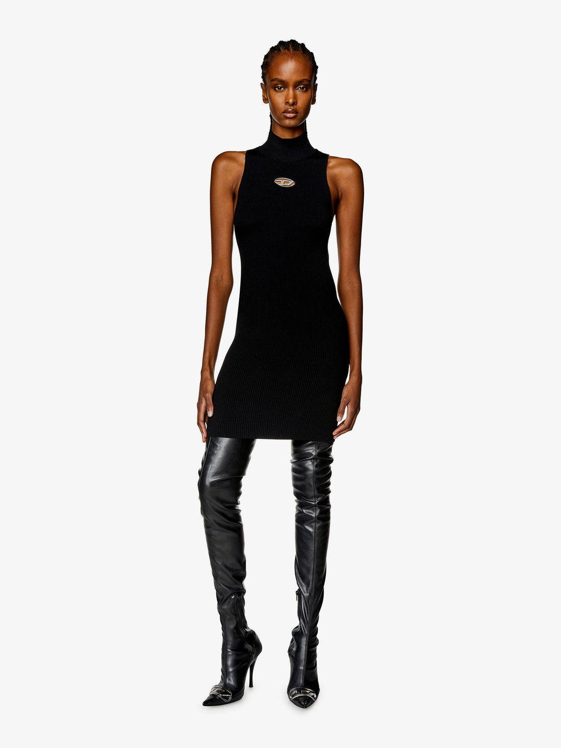 M-Onervax viscose blend short dress