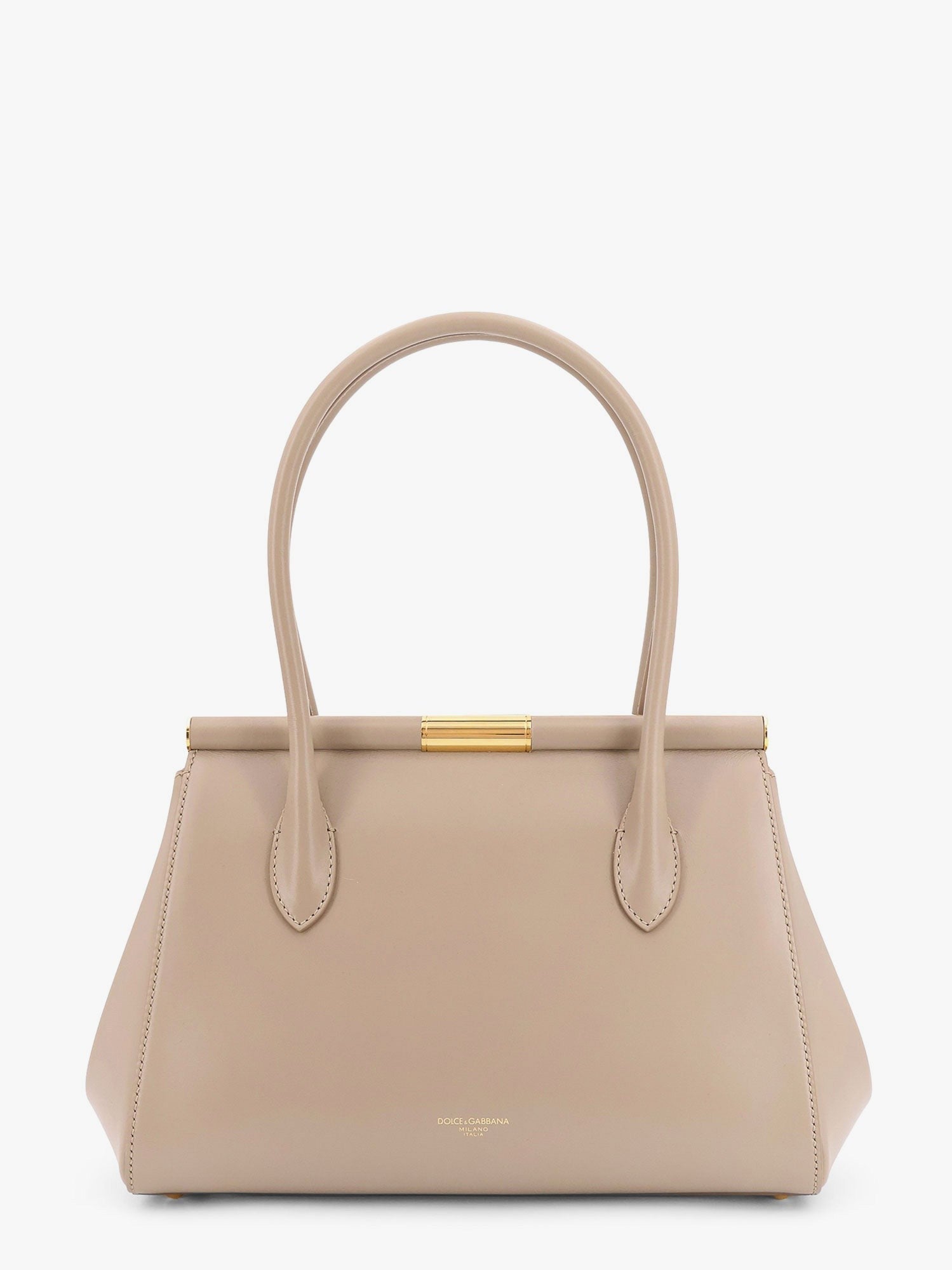 Marlene leather handbag with charm detail on the front