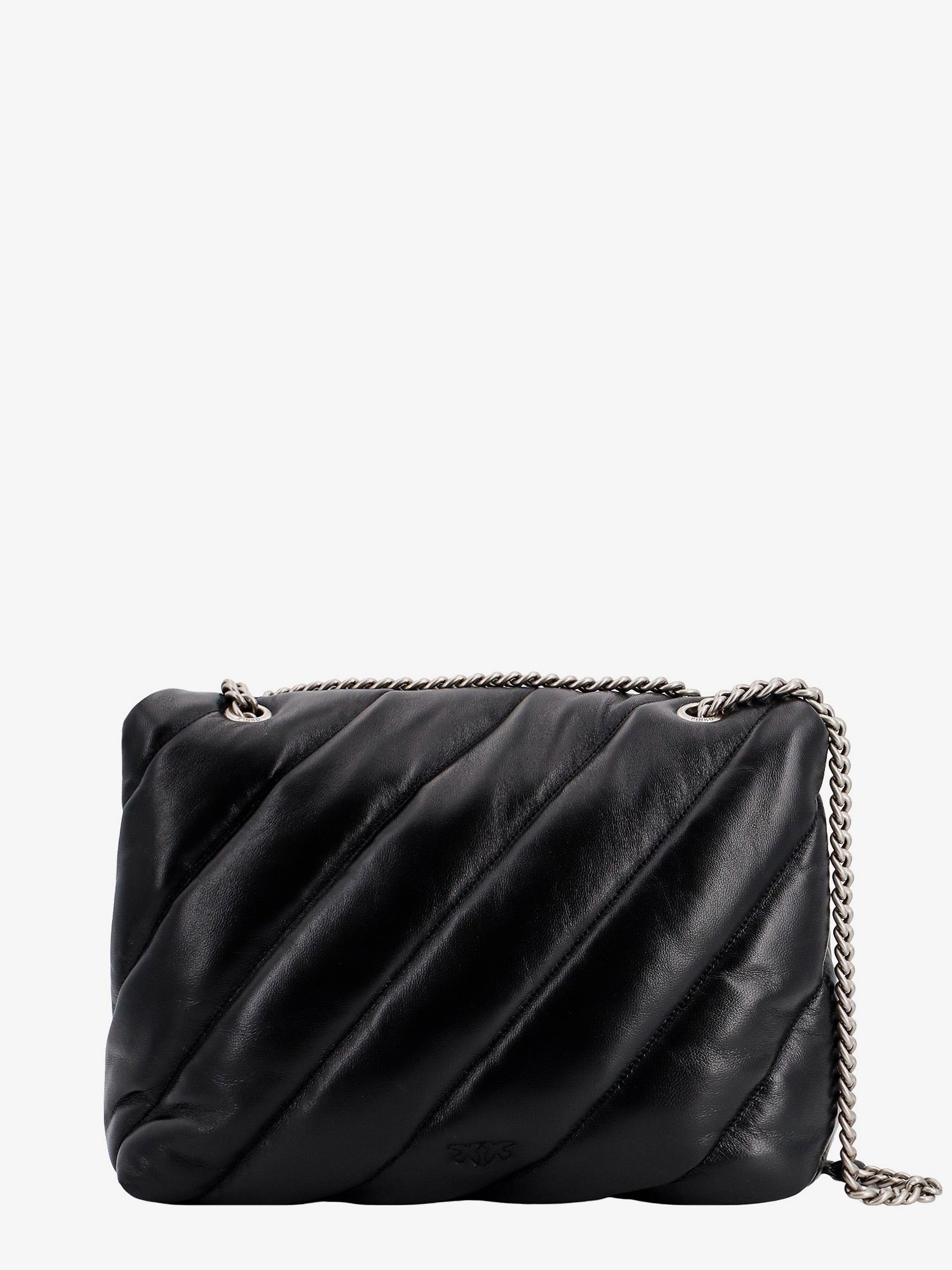 Matelassé leather shoulder bag