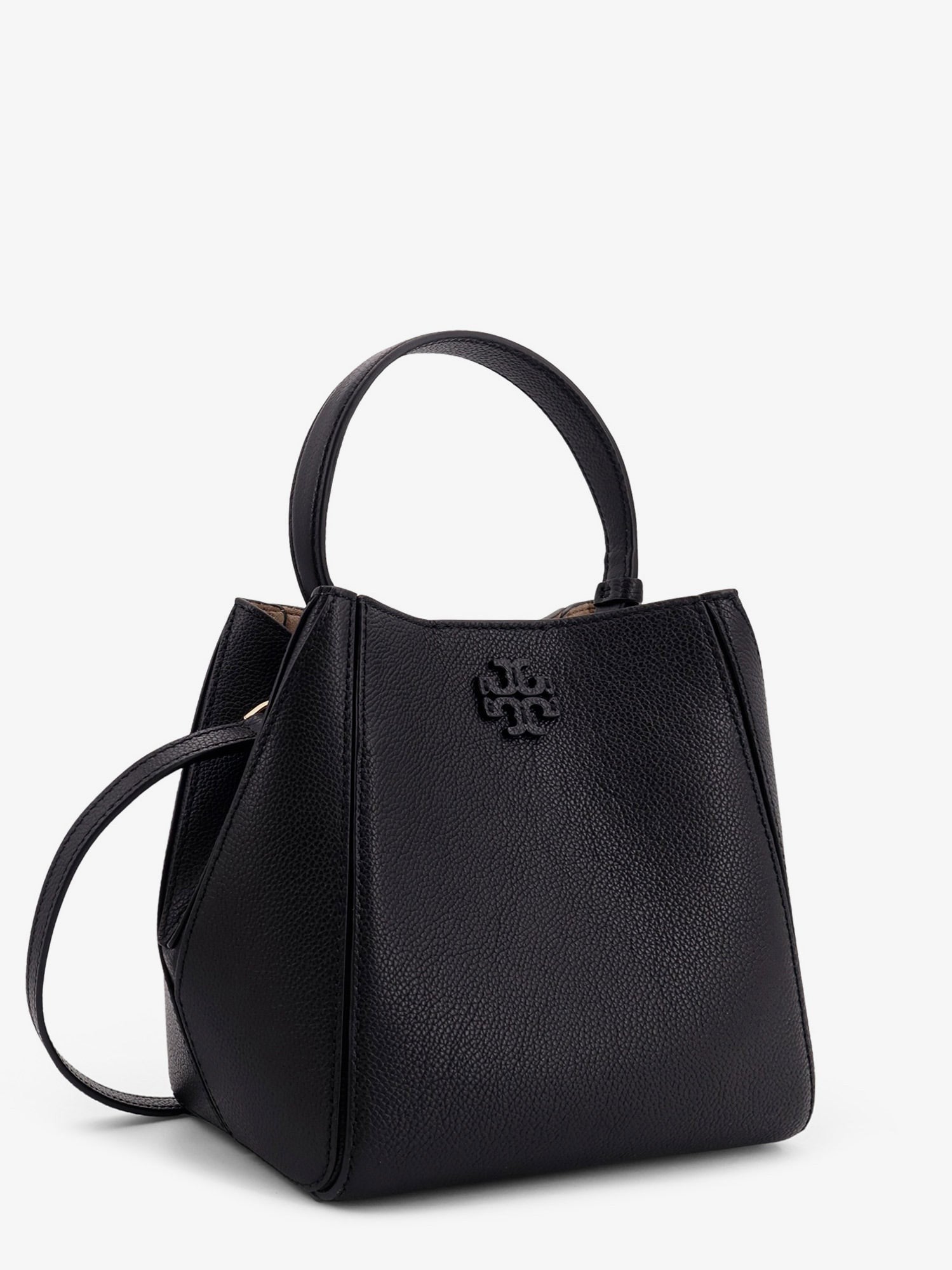 McGraw Small leather bucket bag