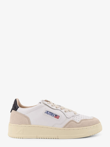 Medalist Low leather low-top sneakers with suede inserts