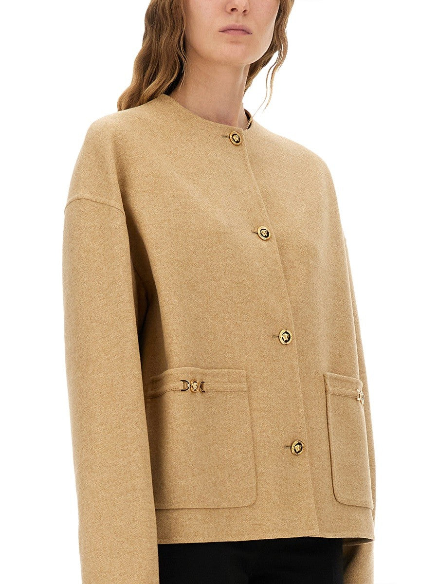 "MEDUSA" BUTTONED JACKET