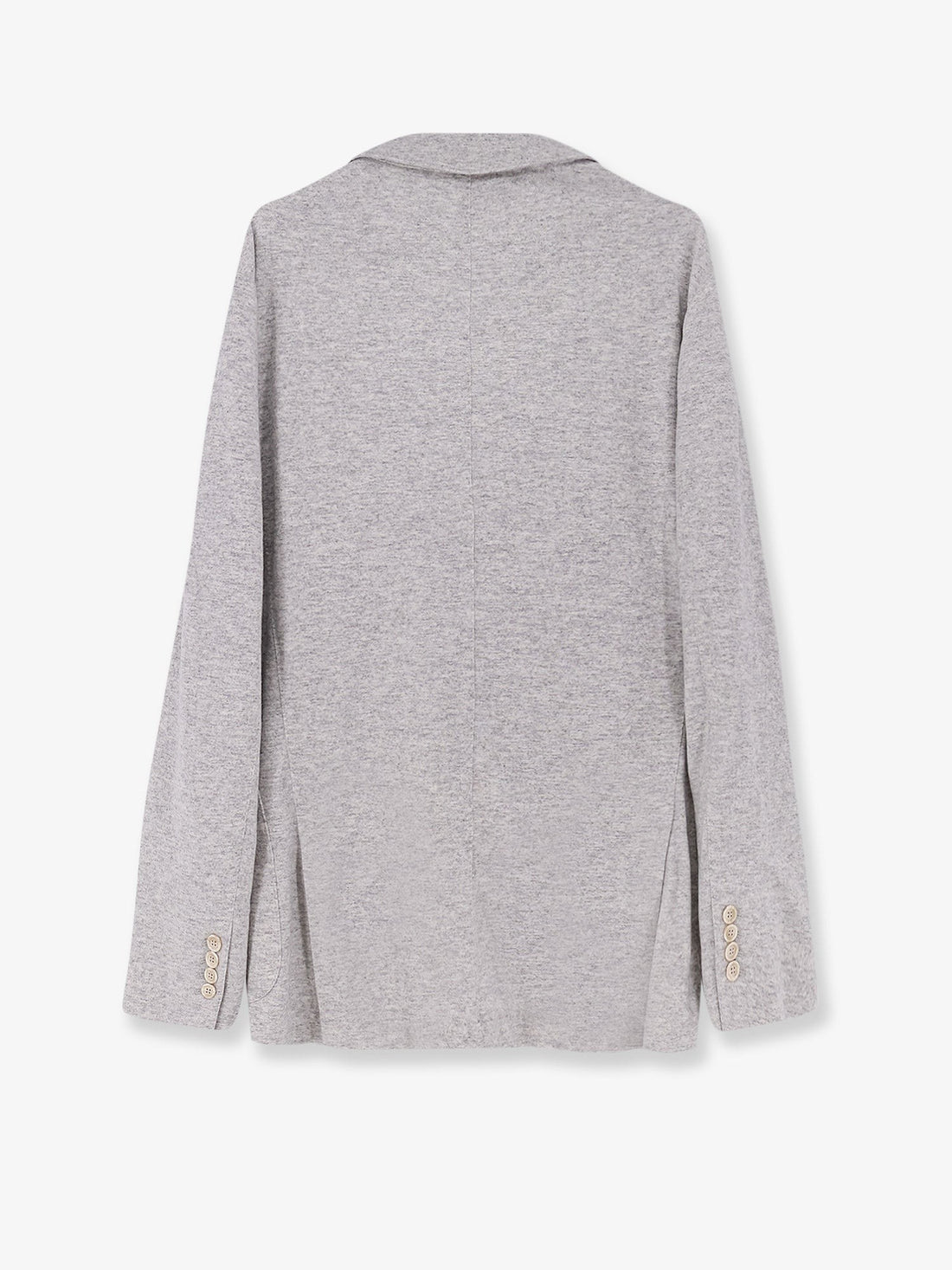 Mélange cashmere blazer