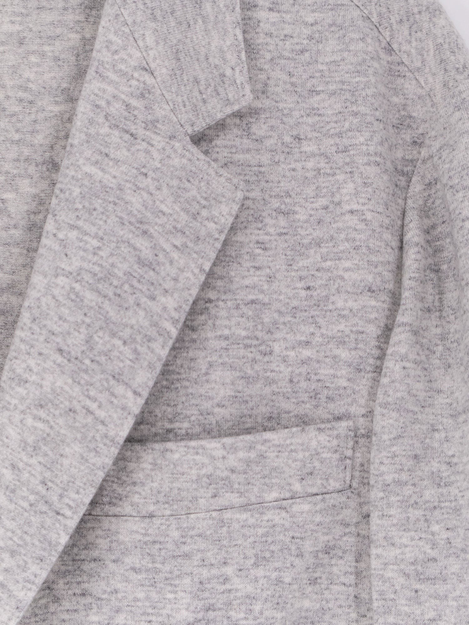 Mélange cashmere blazer