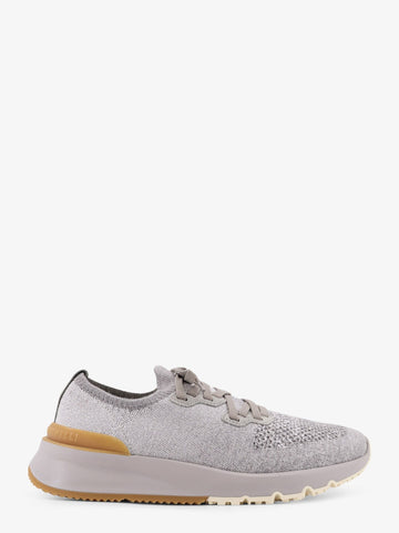 Melange knit sneakers