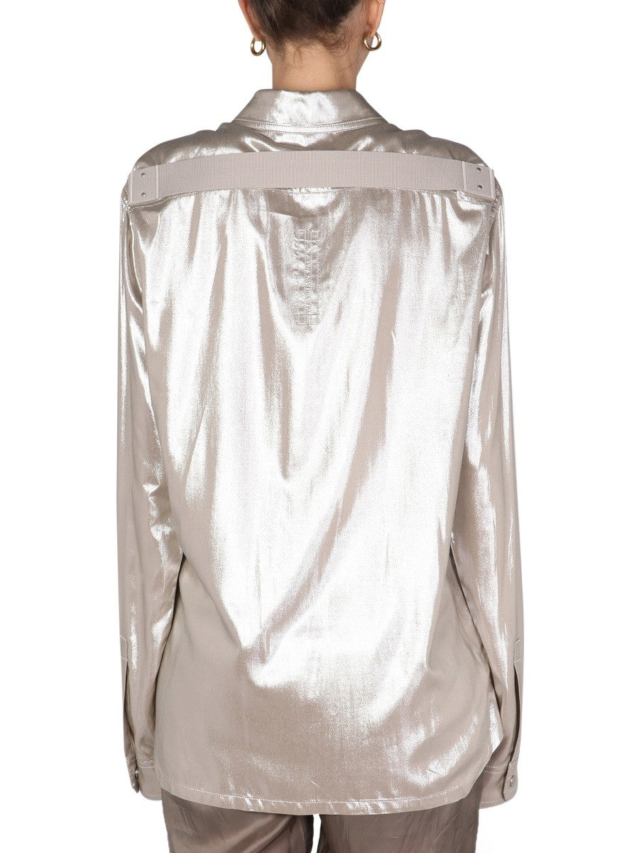 METALLIC EFFECT SHIRT