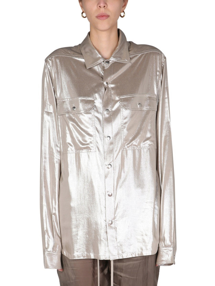 METALLIC EFFECT SHIRT