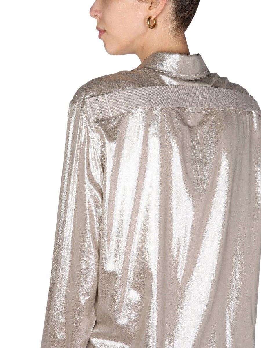 METALLIC EFFECT SHIRT