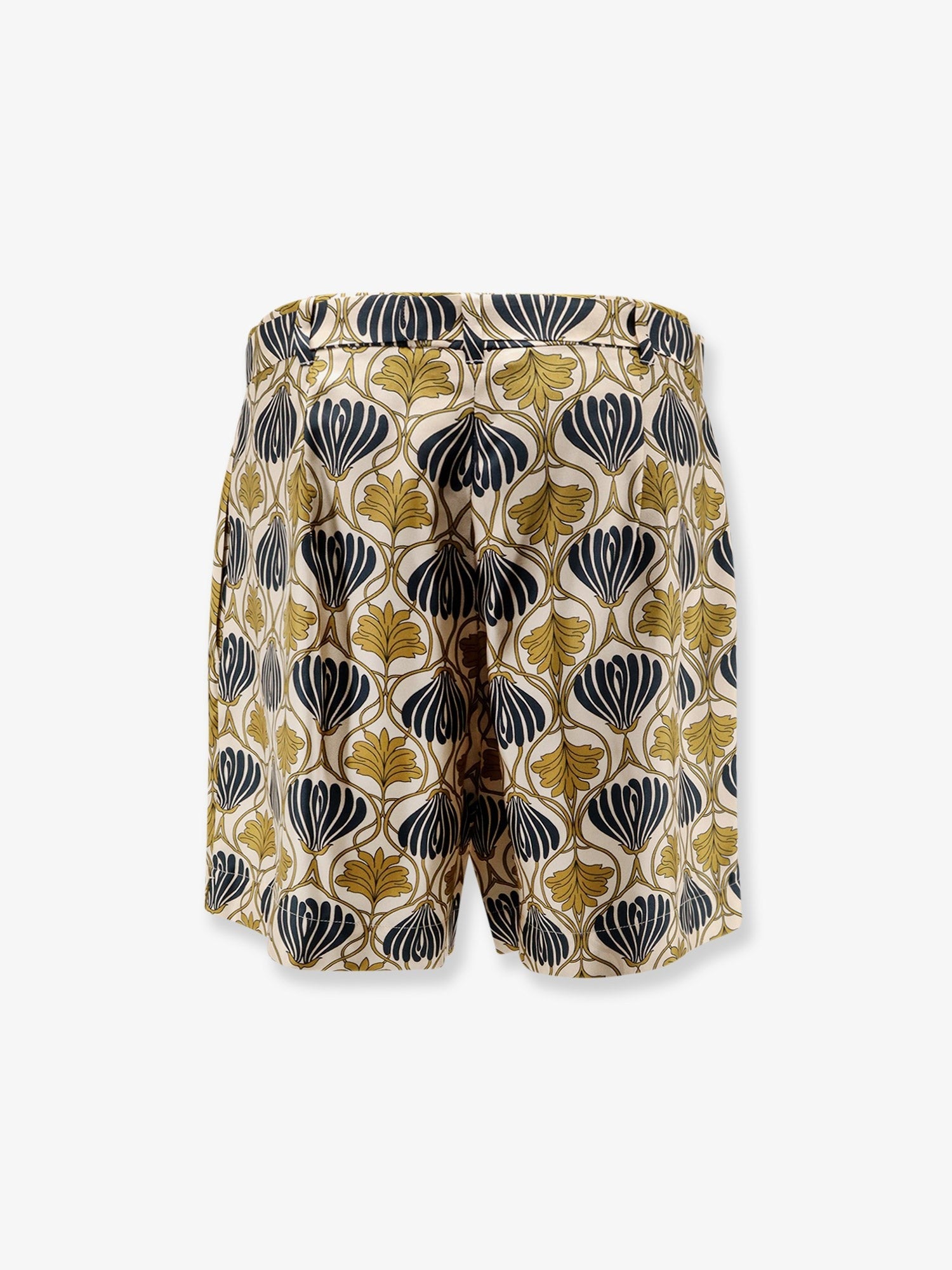 Metello multicolor silk shorts