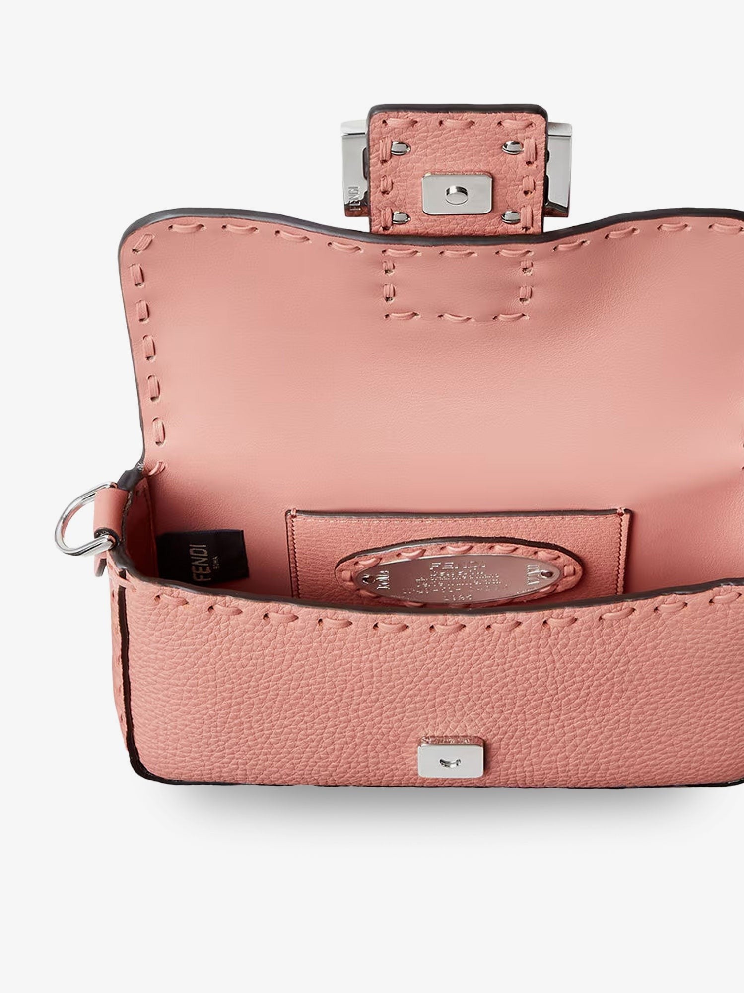 Mini Baguette leather shoulder bag