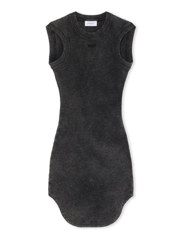 MINI DRESS "OFF STAMP"