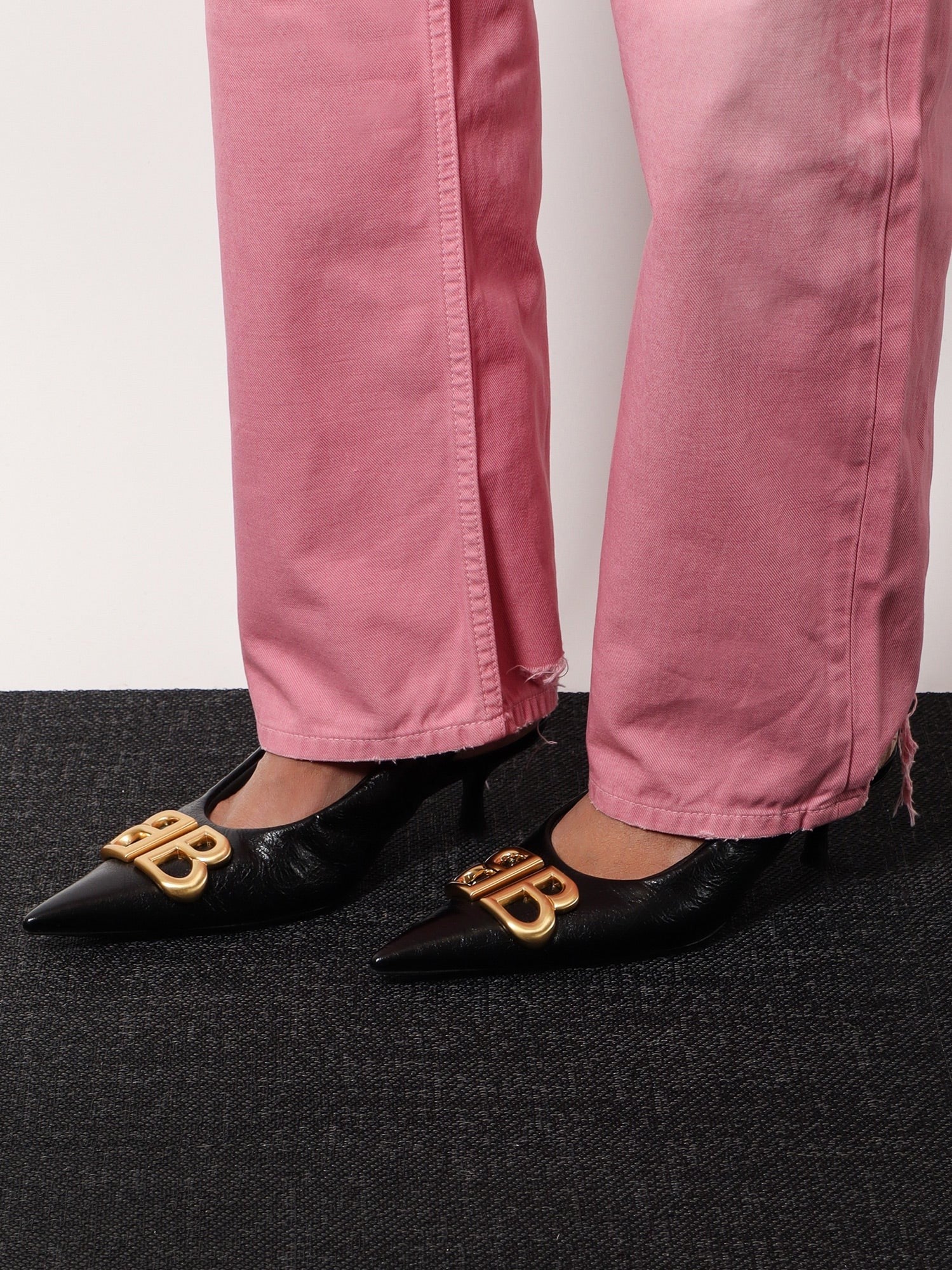 Monaco arena leather slingback