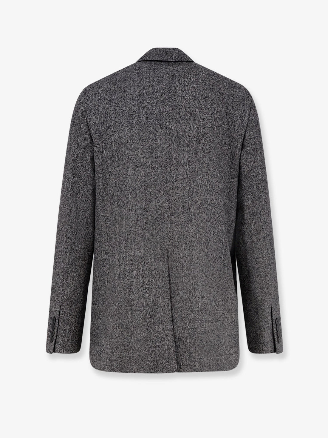 Mouliné wool blazer