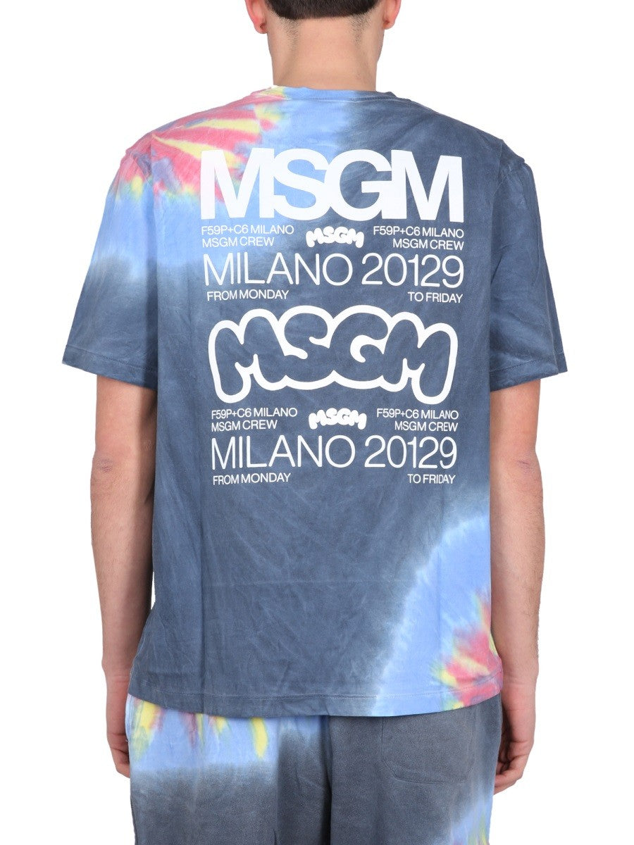 MSGM X BUTTER STUDIO T-SHIRT